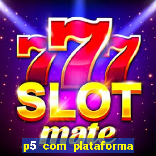 p5 com plataforma de jogos